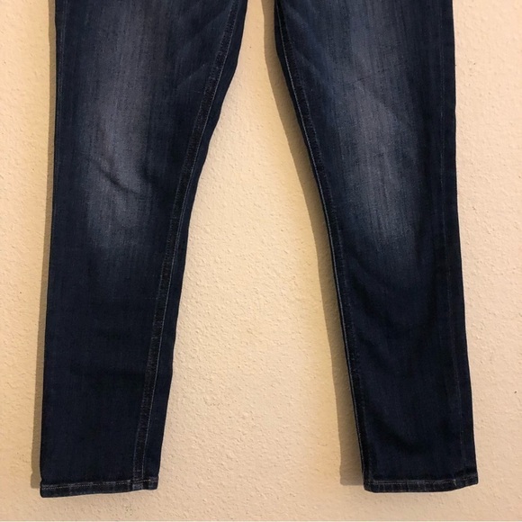 EXPESS Blue Mia Mid-Rise Cropped Legging Jeans Women Size OR - Picture 2 of 9